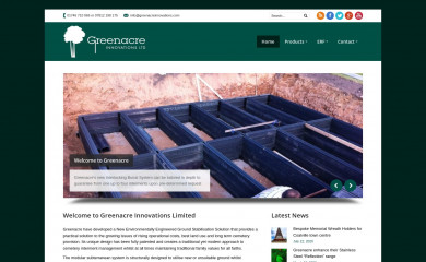 greengraves.com screenshot