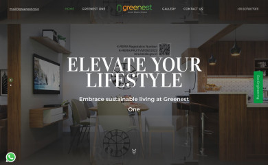 greenest.co.in screenshot