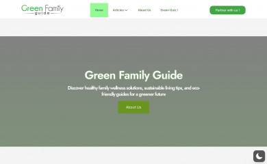 greenfamilyguide.com screenshot