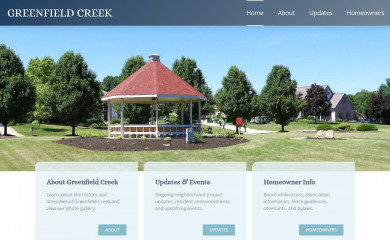 greenfieldcreek.com screenshot