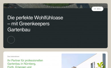 greenkeepers-gartenbau.de screenshot