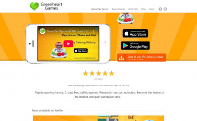 greenheartgames.com screenshot