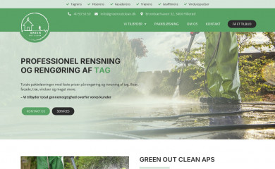greenoutclean.dk screenshot