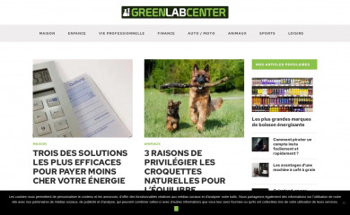 greenlabcenter.fr screenshot