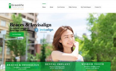 greenlifedental.com.sg screenshot