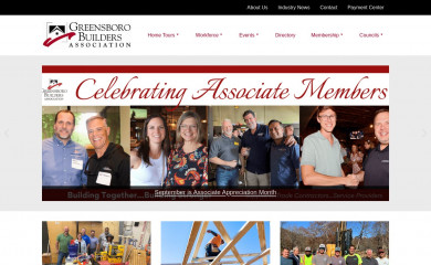 greensborobuilders.org screenshot