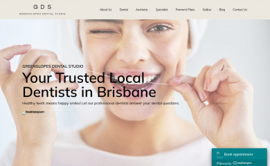 greenslopesdental.com.au screenshot
