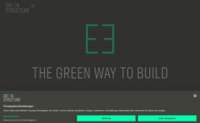 greenstructure.de screenshot