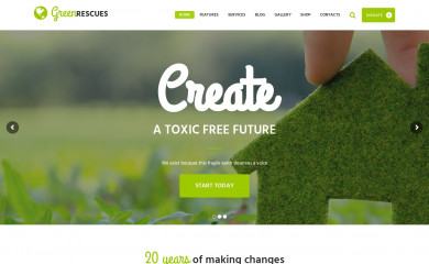 http://greenrescue.ancorathemes.com/ screenshot