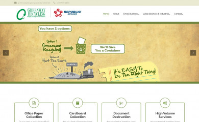 greenwayrecyclingmo.com screenshot