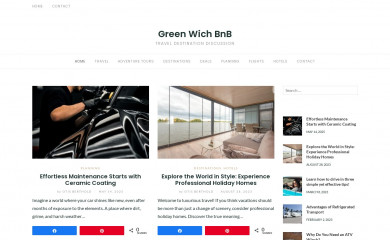 greenwichbandb.com.au screenshot