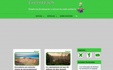 greenteach.es screenshot
