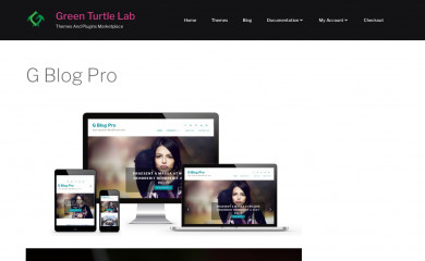 G Blog screenshot