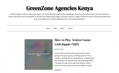 greenzoneagencies.co.ke screenshot