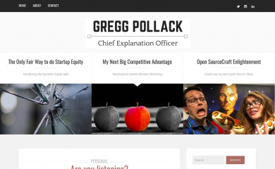greggpollack.com screenshot