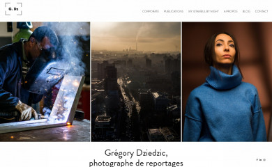 gregorydziedzic.com screenshot