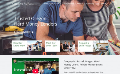 gregrusselloregon.com screenshot