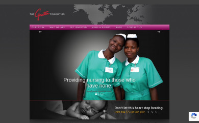 grettafoundation.org screenshot