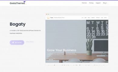 https://gretathemes.com/wordpress-themes/bogaty/ screenshot