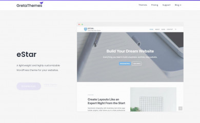 https://gretathemes.com/wordpress-themes/estar/ screenshot