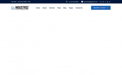 https://gridvalley.net/wp/industroz/ screenshot