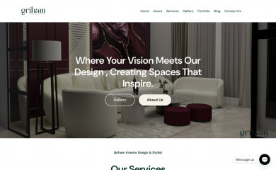 grihaminterior.com screenshot