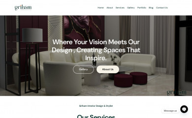 grihaminterior.com screenshot