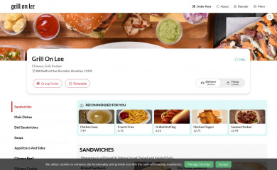 grillonlee.com screenshot