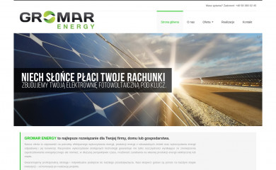 gromar-energy.pl screenshot
