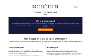 grondwater.nl screenshot
