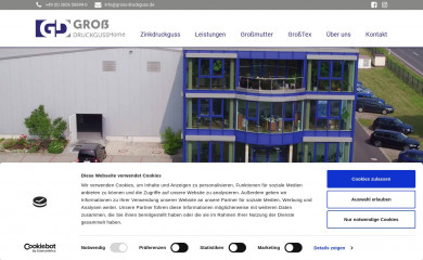 gross-druckguss.com screenshot