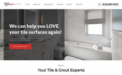 grout-matters.com screenshot