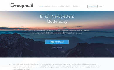 group-mail.com screenshot