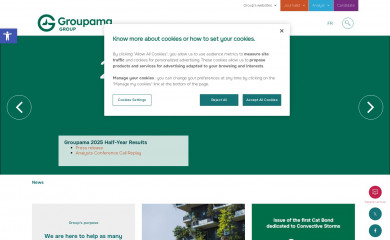 groupama.com screenshot