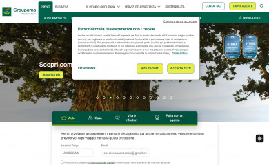 groupama.it screenshot