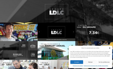 groupe-ldlc.com screenshot