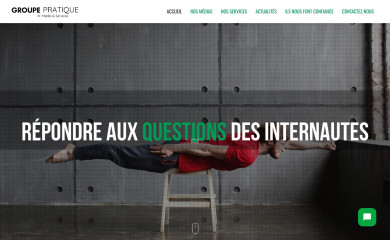 groupe-pratique.com screenshot