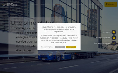 groupekertrucks.com screenshot