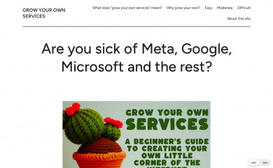 growyourown.services screenshot
