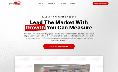 https://growmemarketing.ca/ screenshot