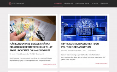 grundlovsvaern.dk screenshot