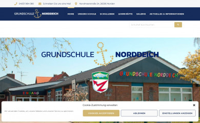 grundschule-norddeich.de screenshot