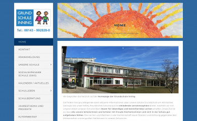 grundschule-inning.de screenshot