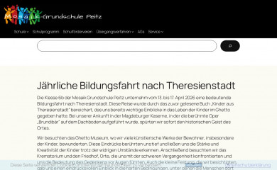 grundschule-peitz.de screenshot