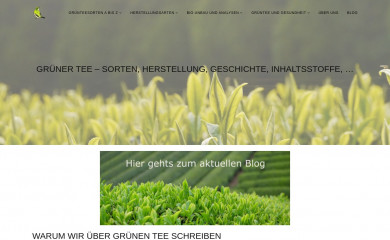 gruen-tee.com screenshot