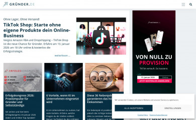 https://gruender.de screenshot