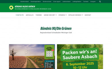 gruene-sms.de screenshot