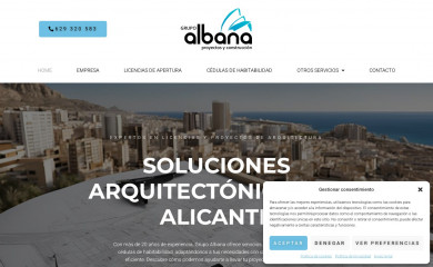 grupoalbana.es screenshot
