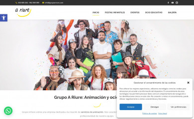 grupoariure.com screenshot