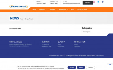 grupoarnedo.com screenshot